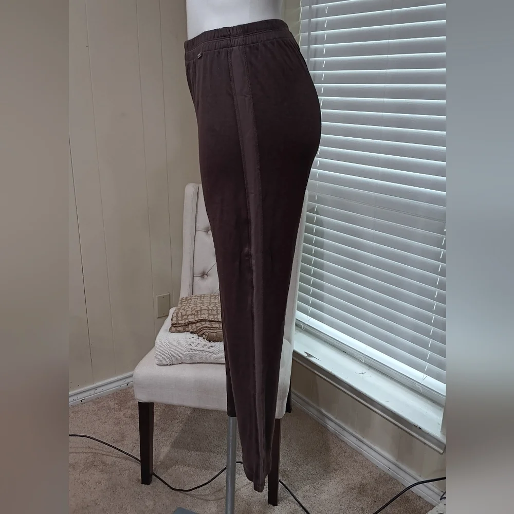 ST JOHN LEISURE YOGA PANTS Mocha Brown S/M - Picture 4 of 10